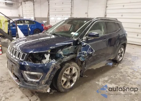 2018 Jeep Compass Limited 4X4 z USA, uszkodzony, nr VIN 3C4NJDCB9JT175536